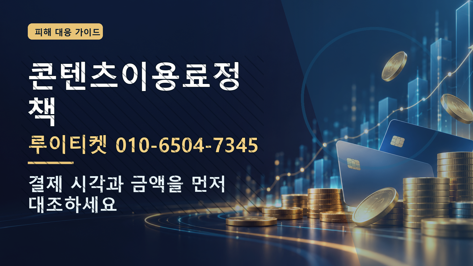 콘텐츠이용료정책: 루이티켓 010-6504-7345 · 결제 시각과 금액을 먼저 대조하세요